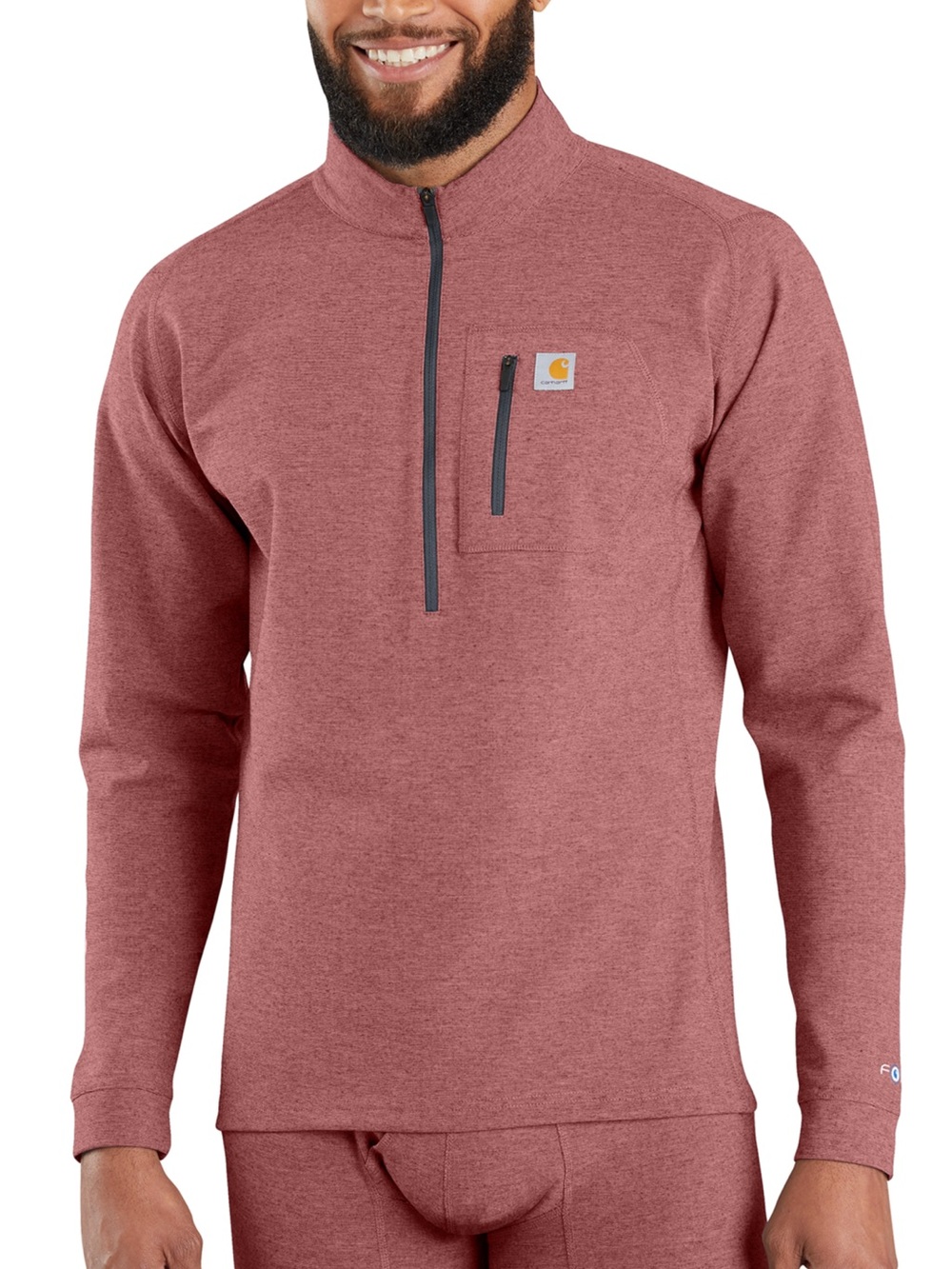 Carhartt Long Sleeve Quarter Zip Shirt